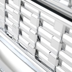 Picture of Spec-D HG-GMC1615C-JB Denali Style Front Grille Chrome Black