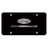 Picture of Ford Racing M-1828-LB Black Stainless Steel Marque License Plate