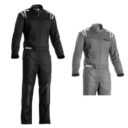 Picture of Sparco 002019GR5XXL MS-5 Mechanics Coveralls Grey Size XXL