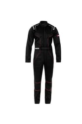 Picture of Sparco 002020NR5XXL MS-4 Mechanics Coveralls Black XXL
