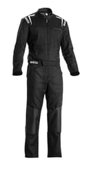Picture of Sparco 002019NR4XL MS-5 Mechanics Overalls Black Size XL
