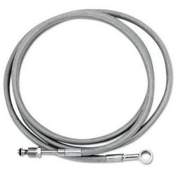 Picture of Goodridge HD1001-1CC-BK70 Stainless Steel Braided Hydraulic Clutch Line 70 Inch Black