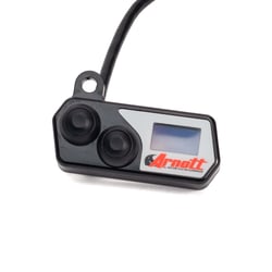 Picture of Accuair K-3114 Handlebar-Mounted Air Suspension Controller with LED Pressure Gauge Black