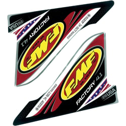 Picture of FMF 012636 Factory 4.1 USA Replacement Exhaust Decal 2-Part Wrap