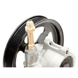 Picture of Flaming River FR1634 Power Steering Adapter Fitting M16x1.5 to 6AN Male LS3