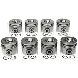 Picture of MAHLE 224-3163WR.020 Engine Piston with Rings .020 Oversize 7.3L Powerstroke