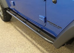 Picture of Rock Hard 4x4 Parts RH-6009 Patriot Series Tube Slider Rocker Guards for Jeep Wrangler JK 4-Door