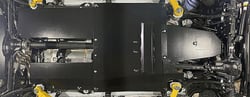 Picture of Rock Hard 4x4 RH-90527 Complete Bellypan Skid Plate System with Dual Crossmembers for Jeep Wrangler JL 4DR 392 Hemi