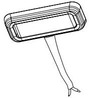 Picture of AMP Research 19-03302-90 Power Step Replacement LED Lamp with Heat Shrink
