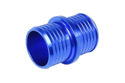 Picture of HPS Performance Products AHU-075-SL Billet Aluminum Hose Union 3/4" OD Silver