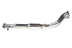 Picture of Invidia HS09MEXDPC Catless Downpipe 4" Stainless Steel Bellmouth