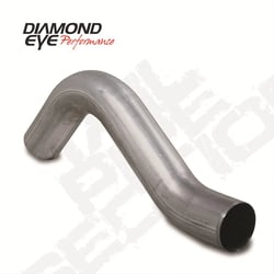 Picture of Diamond Eye Manufacturing 261004 4-Inch Performance Series Exhaust Pipe First Section Passenger Side