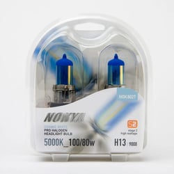 Picture of Nokya NOK8027 H13 9008 Cosmic White Halogen Headlight Bulbs 5000K Stage 2