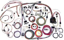 Picture of American Autowire 510105 Classic Update Complete Wiring Harness Kit 18 Circuit