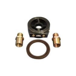 Picture of Blox Racing BXGA-00105-SI Oil Filter Block Adapter Silver