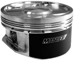 Picture of Manley 620005C-4 Platinum Series Forged Piston Set 92.5mm Bore 8.5:1 Compression Dish