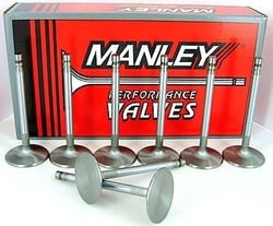 Picture of Manley 10721-8 Street Flo Exhaust Valves Small Block Chevy 1.500" Set of 8