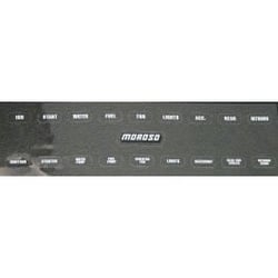 Picture of Moroso 97542 Replacement Switch Panel Label Decal Sheet