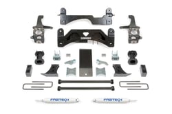Picture of Fabtech FTS26022BK Front Coilover Spacer Kit for 6" Lift System