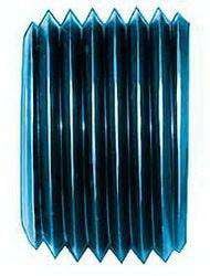 Picture of Aeroquip FCM3687 3/8" NPT Allen Head Pipe Plug Blue Anodized Aluminum 2-Pack