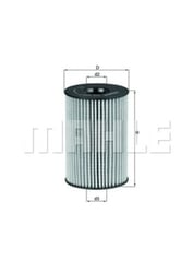 Picture of MAHLE OX3537D Engine Oil Filter Cartridge Kit