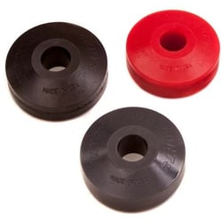 Picture of Innovative Mounts B29550-85A-BA Billet F/H-Series Conversion Engine Mount Kit 85A Grey Black Anodized