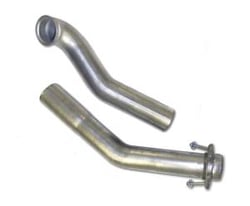 Picture of Diamond Eye 122001 3" Aluminized Downpipe First Section 1994-1997.5 Ford 7.3L Powerstroke