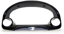 Picture of Blox Racing BXGA-00201 Dual Gauge Pod Cluster Bezel for 52mm Gauges