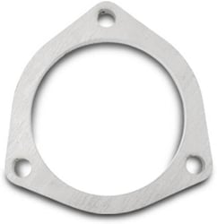 Picture of Vibrant 1482S 3-Bolt Stainless Steel Exhaust Flange 2.5 Inch ID