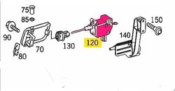 Picture of VDO Gauges X10729002016 Fuel Filler Door Lock Actuator