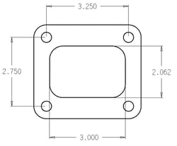 Picture of Cometic C4516 Garrett T4 Turbo Inlet Flange Gasket