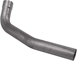 Picture of Diamond Eye Manufacturing 121026 4" Aluminized Exhaust Tailpipe Second Section