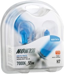 Picture of Nokya NOK7416 H7 Arctic White Headlight Bulbs 7000K 55W Stage 1