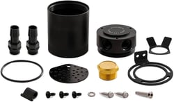 Picture of Mishimoto MMBCC-CBTWO-BK Compact Baffled Oil Catch Can 2-Port