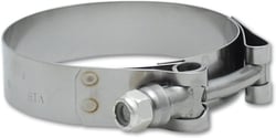 Picture of Vibrant 2798 Stainless Steel T-Bolt Clamps 4.21"-4.49" (Pack of 2)