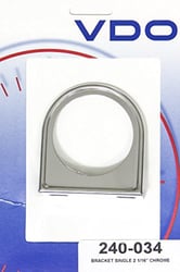 Picture of VDO Gauges 240034 Single Gauge Mounting Bracket for 2-1/16 Inch Gauges Chrome
