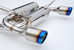 Picture of Invidia HS03IG3GID Gemini Cat-Back Exhaust System with Rolled Titanium Tips
