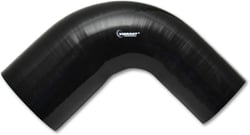 Picture of Vibrant 2785 90 Degree Reducer Elbow 4.00" to 3.00" I.D. Black Silicone