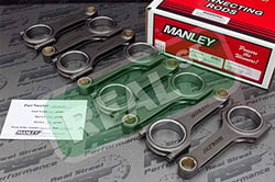Manley 14042R-1 H-Beam Connecting Rod Ford 4.6L Modular 5.0L Coyote ARP 2000 — image 4