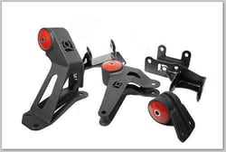 Picture of Innovative Mounts 90150-75A K-Series Steel Motor Mount Kit with 75A Bushings
