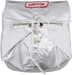 Picture of Simpson Racing Equipment 42087 Crossform Parachute Pack Silver Aluminized Kevlar 12 Ft 13 Ft