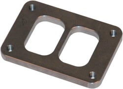 Picture of Vibrant 14420 T04 Turbo Inlet Flange Divided 1/2 Inch Thick T304 Stainless