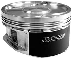 Manley 597205C-8 Platinum Series Flat Top Pistons 3.922" Bore 1.085" CD for Chrysler 5.7L Hemi — image 2