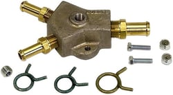 Picture of Moroso 65160 Aluminum Y-Block Fuel Distribution Kit