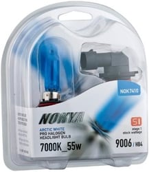 Picture of Nokya NOK7410 Arctic White Halogen Headlight Bulbs 9006 7000K