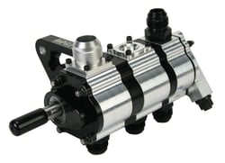 Picture of Moroso 22343 T3 Series 3-Stage Dry Sump Oil Pump with Door Car Bracket