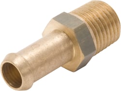 Picture of Edelbrock 8080 Brass Fuel Inlet Fitting 6 AN Rochester 2-Barrel Carburetor