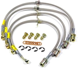 Picture of Goodridge 24215 G-Stop Stainless Steel Braided Brake Line Kit