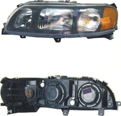 Picture of URO 8693583 Headlight Lens - Driver Side Halogen Composite