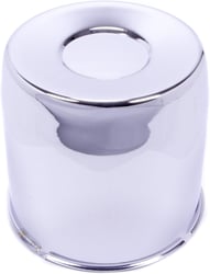 Picture of Gorilla Automotive HC211A Push Through Hub Cover 5.1" Closed End Chrome Steel